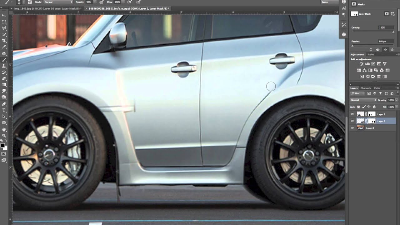 Shrink Your Car | Photoshop CS6