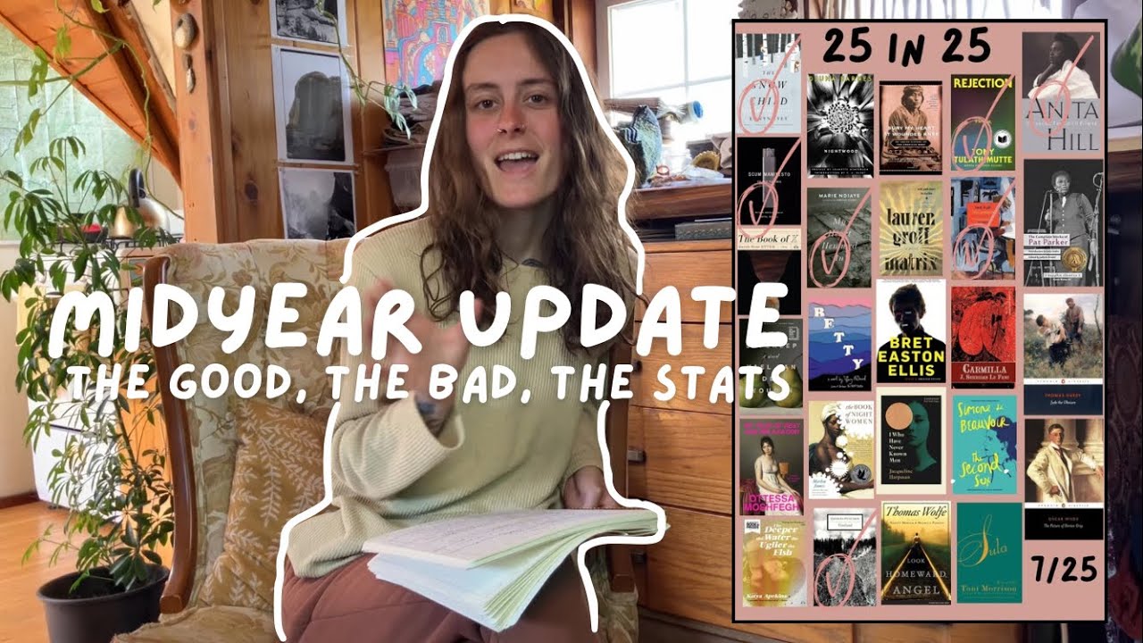 mid-year reading check in | stats & goals | favs & disappointments