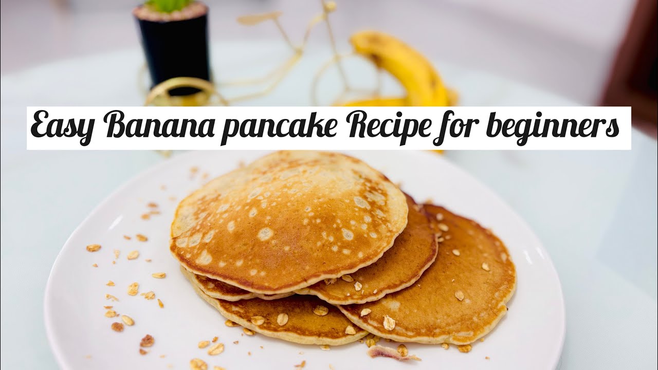 КАК ПРИГОТОВИТЬ БАНАНОВЫЕ БЛИНЫ | Быстрый и простой рецепт завтрака