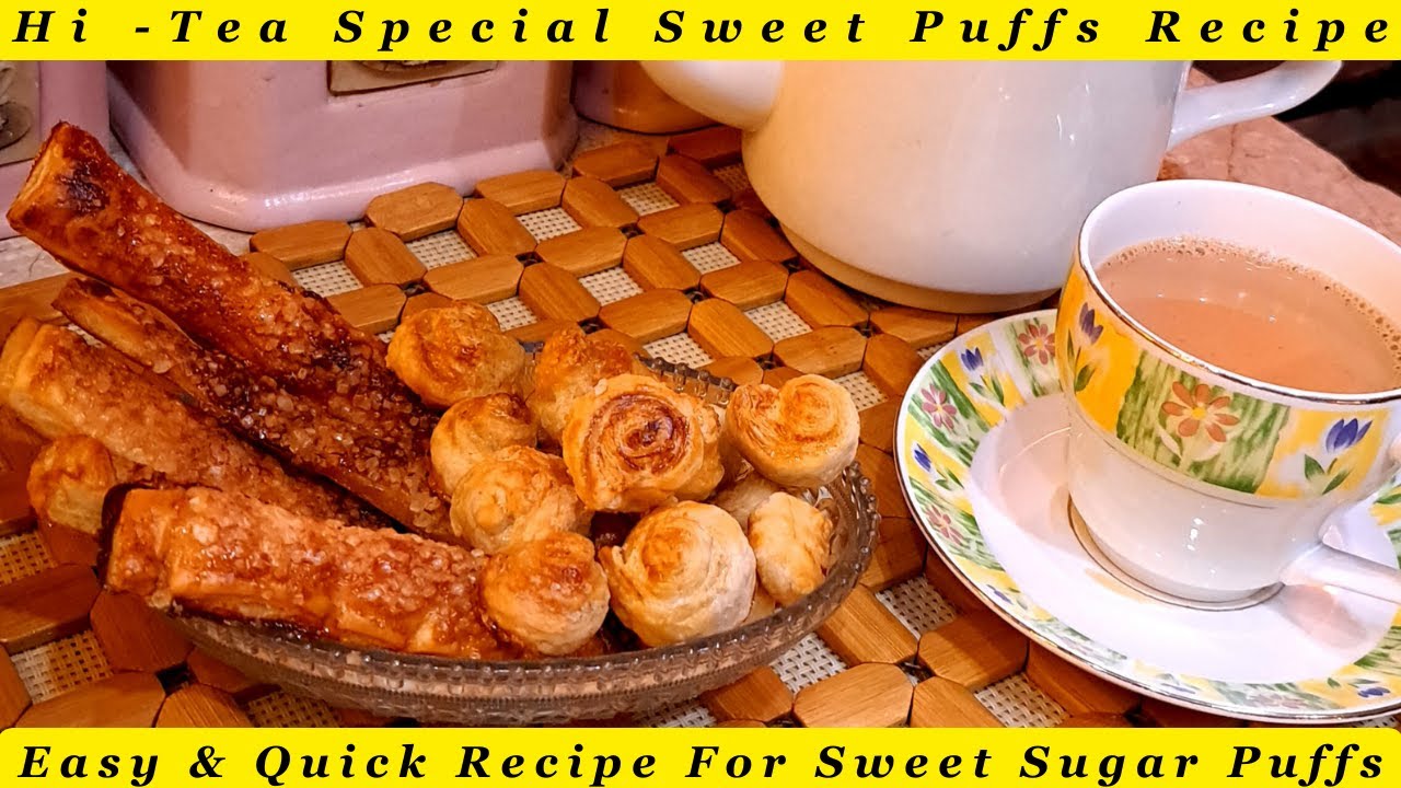 Sweet Puffs Recipe || Easy And Quick Sweet Puffs Recipe || @AimonsCookingStories