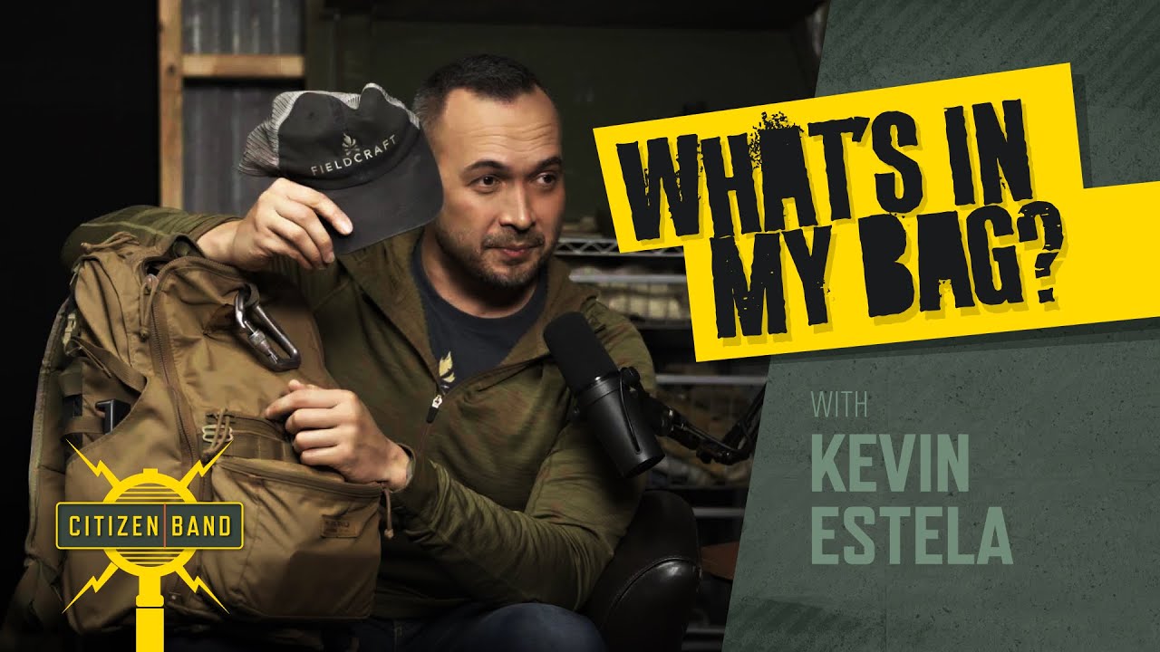 What's in my bag?! with Fieldcraft Survival's Kevin Estela