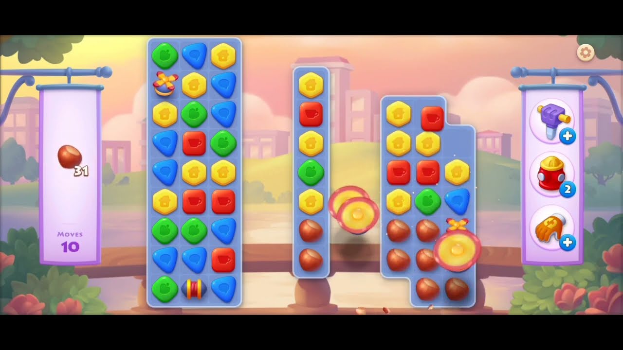 TOWNSHIP COLORFUL PUZZLE LEVEL 1852, 1853, 1854 AND 1855 HARD @theonlycozy #township