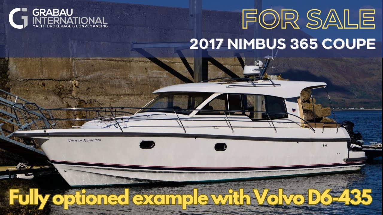 2017 Nimbus 365 Coupe 'SPIRIT OF KENTALLEN' | Motor Yacht for sale with Grabau International