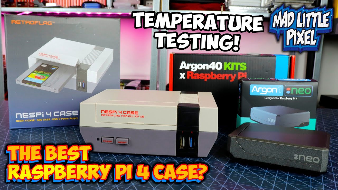 The BEST Raspberry Pi 4 Case? Retroflag NESPi 4 Versus Argon Neo! Review & Comparison!
