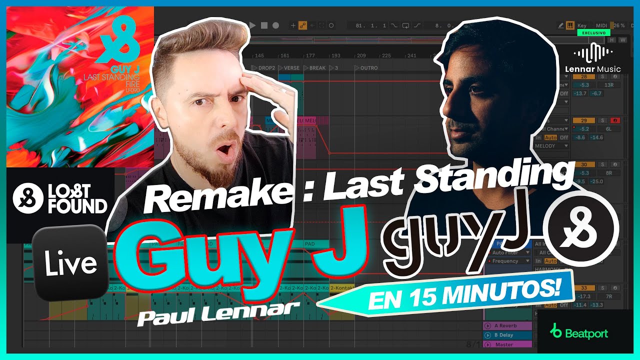 ¿Cómo hacer Progressive House estilo Guy J?👽🇮🇱Tutorial en Español Fácil y Rápido Ableton Live 12🎹🚀
