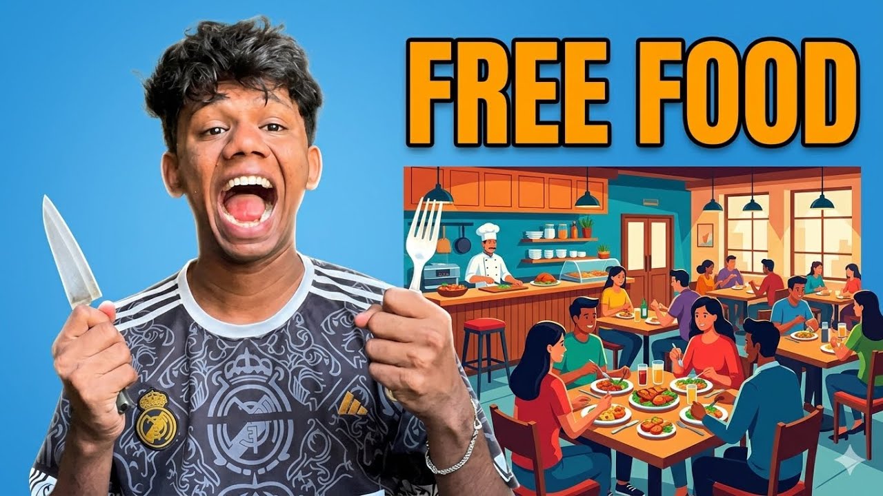 I Went to Random Stores Asking for Free Food |NimeshMangle 