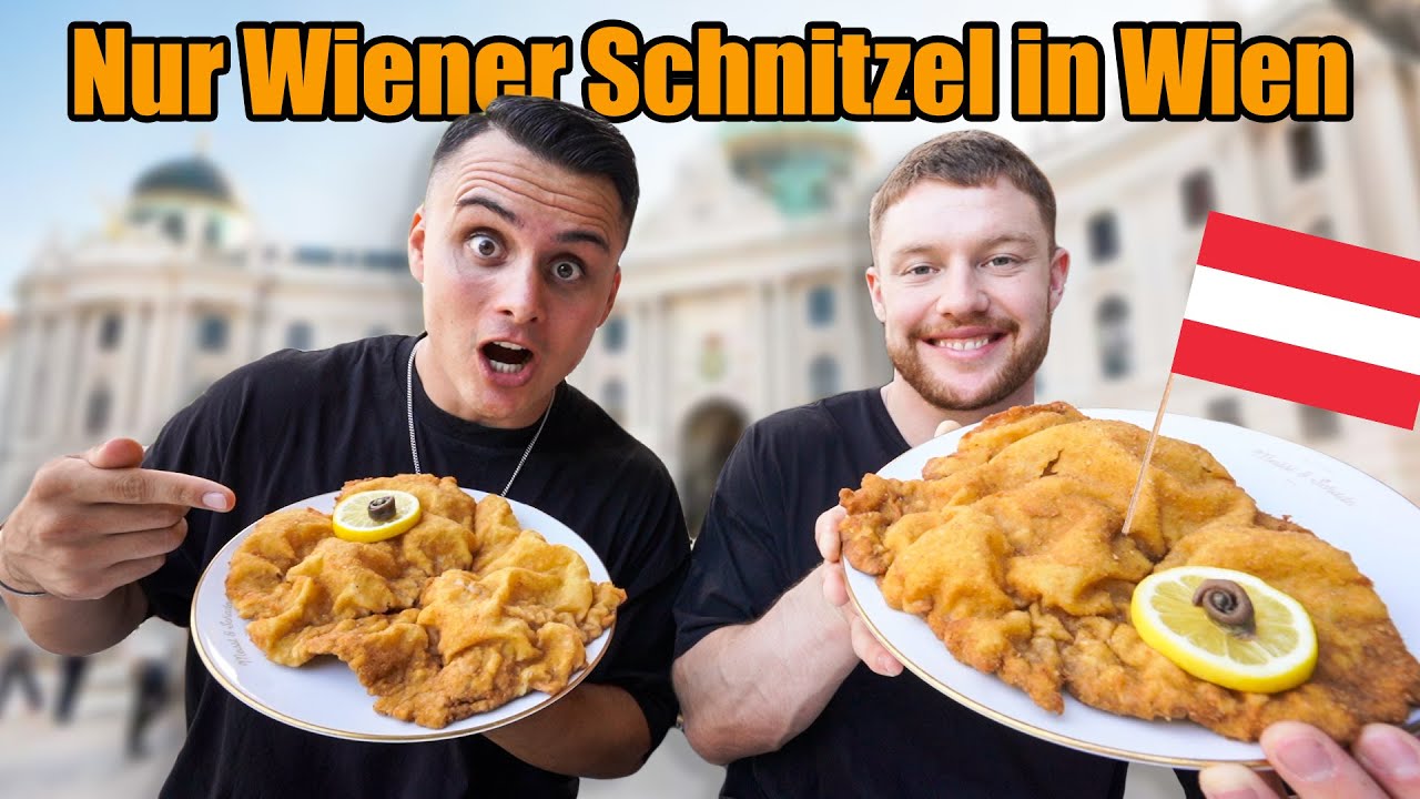 WIR ESSEN 1 TAG NUR SCHNITZEL IN WIEN mit @Lukas 🇦🇹