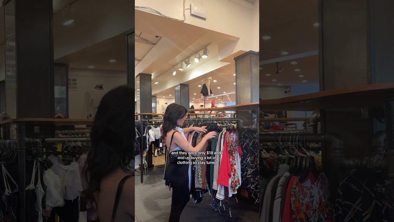 Shopping at a Celebrity Thrift Store in LA 👀