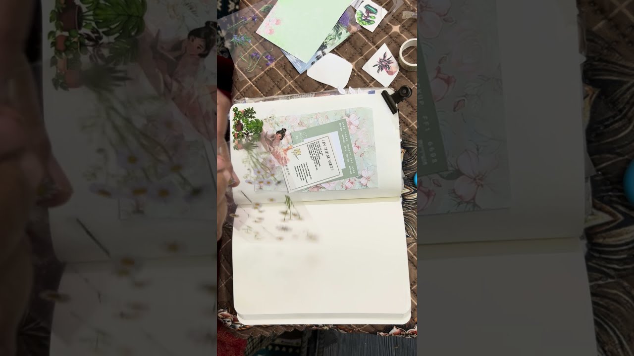New Journal Is Here ✨ Aesthetic Sticker Journaling | Calm ASMR (No Talking)