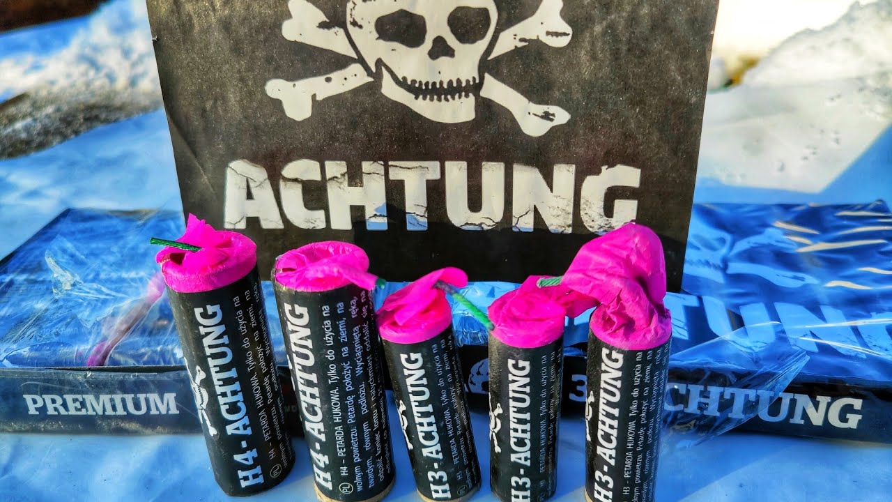 Achtung H4 & Achtung H3 POL-EXPANCE Fireworks polenböller