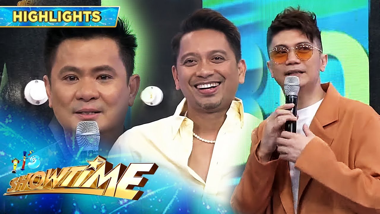 Jhong, Vhong, and Ogie give short messages to their fathers | It's Showtime