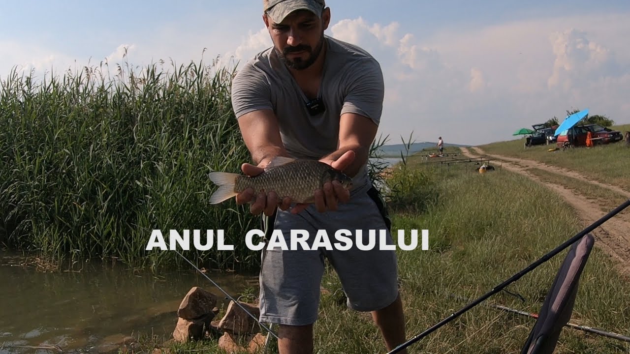 Pescuit caras la feeder. Am incercat sa selectez carasii mari.