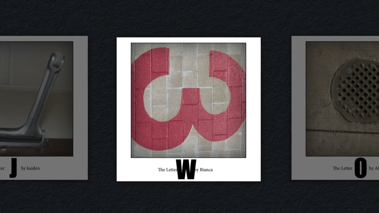 Found Alphabet Photography Project