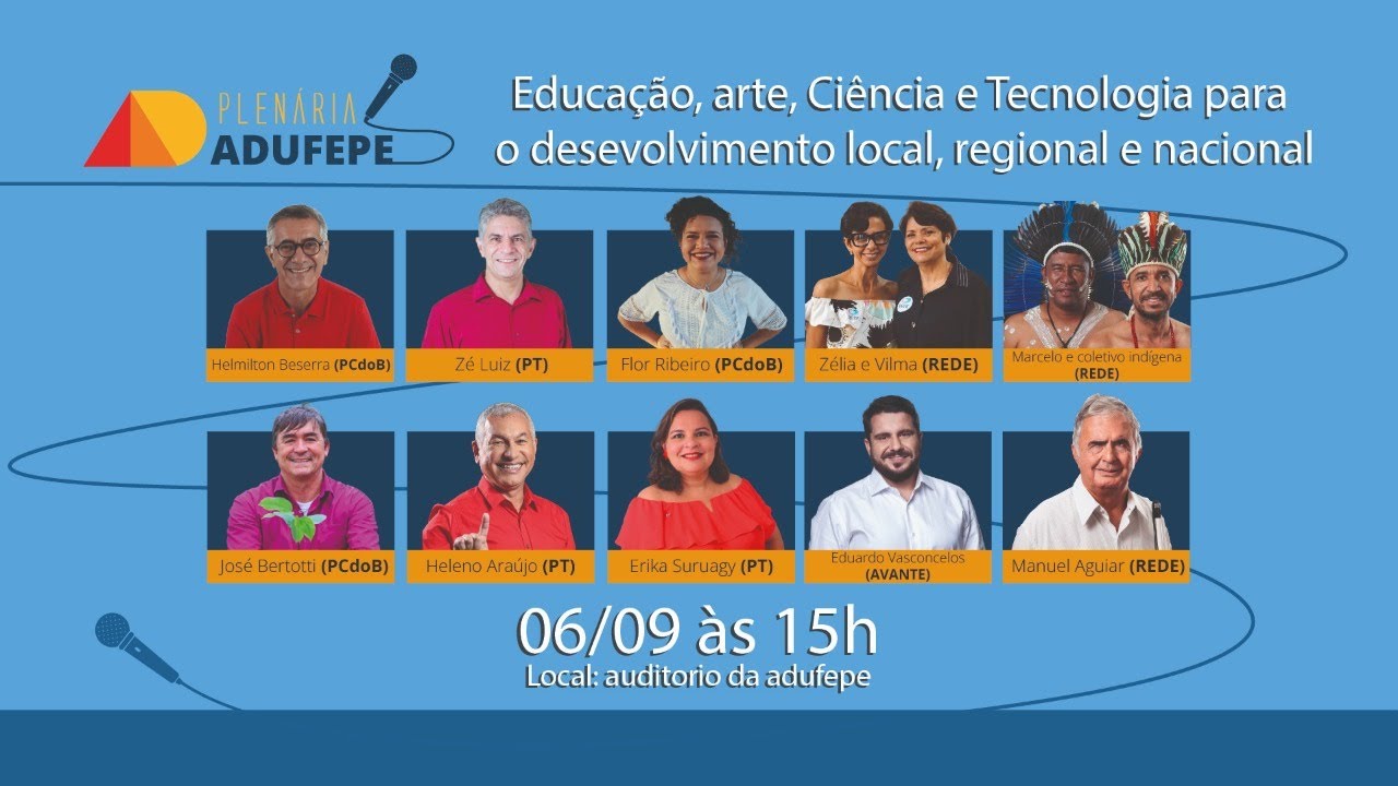 Plenária Adufepe: Deputados Estaduais
