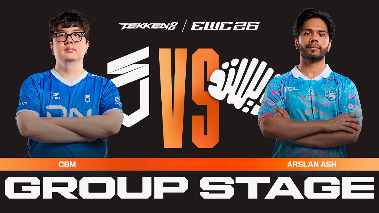 CBM vs. Arslan Ash | TEKKEN 8 at EWC 26 | Group Stage - VOD
