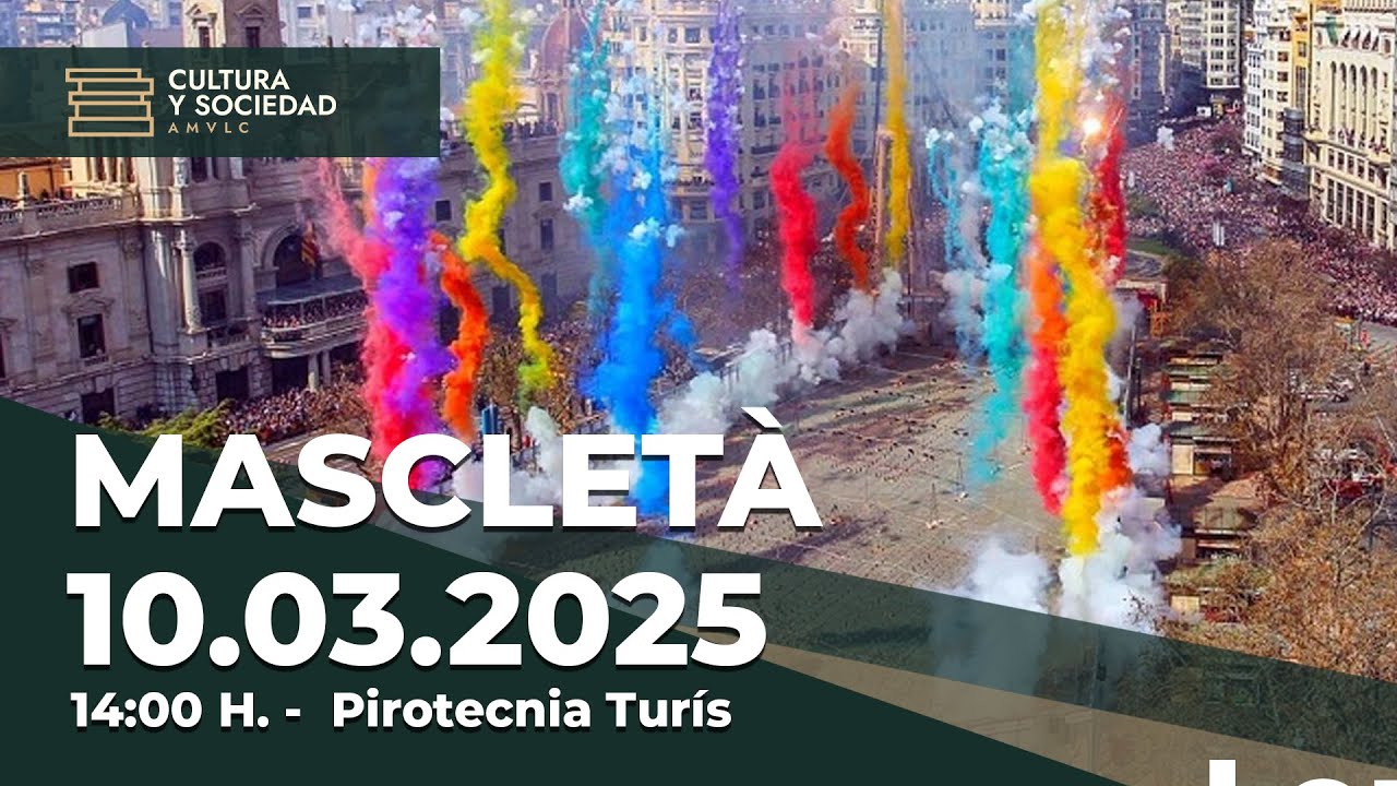 Mascletà 9 de Marzo: Pirotecnia Turis | Fallas 2026 | Retransmisión en directo