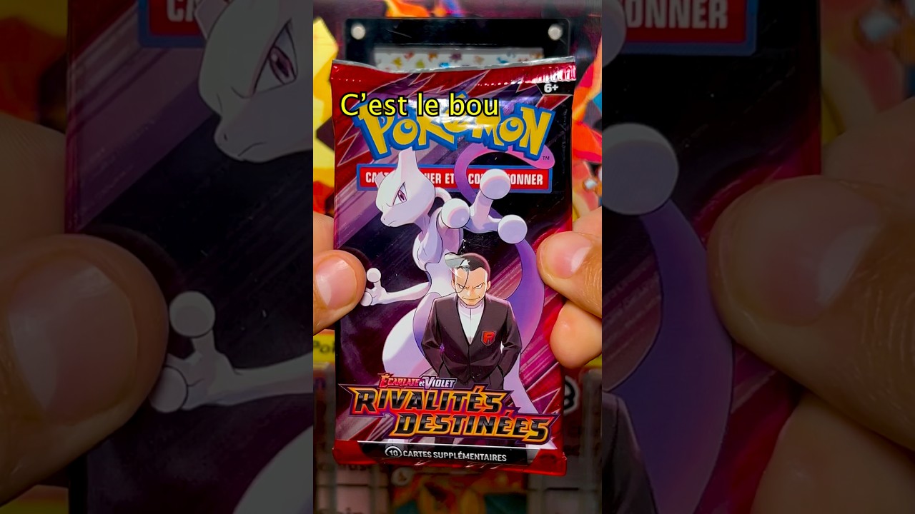 ON PERCE UN BOOSTER POK&Eacute;MON 😅#pokemon #booster #boosterdesabonnes