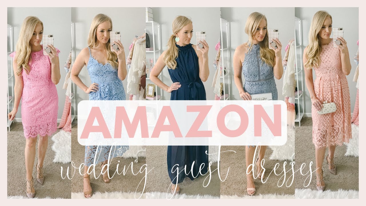 AMAZON PRIME WEDDING GUEST DRESSES UNDER $100 TRY ON HAUL SPRING 2019 | Amanda John
