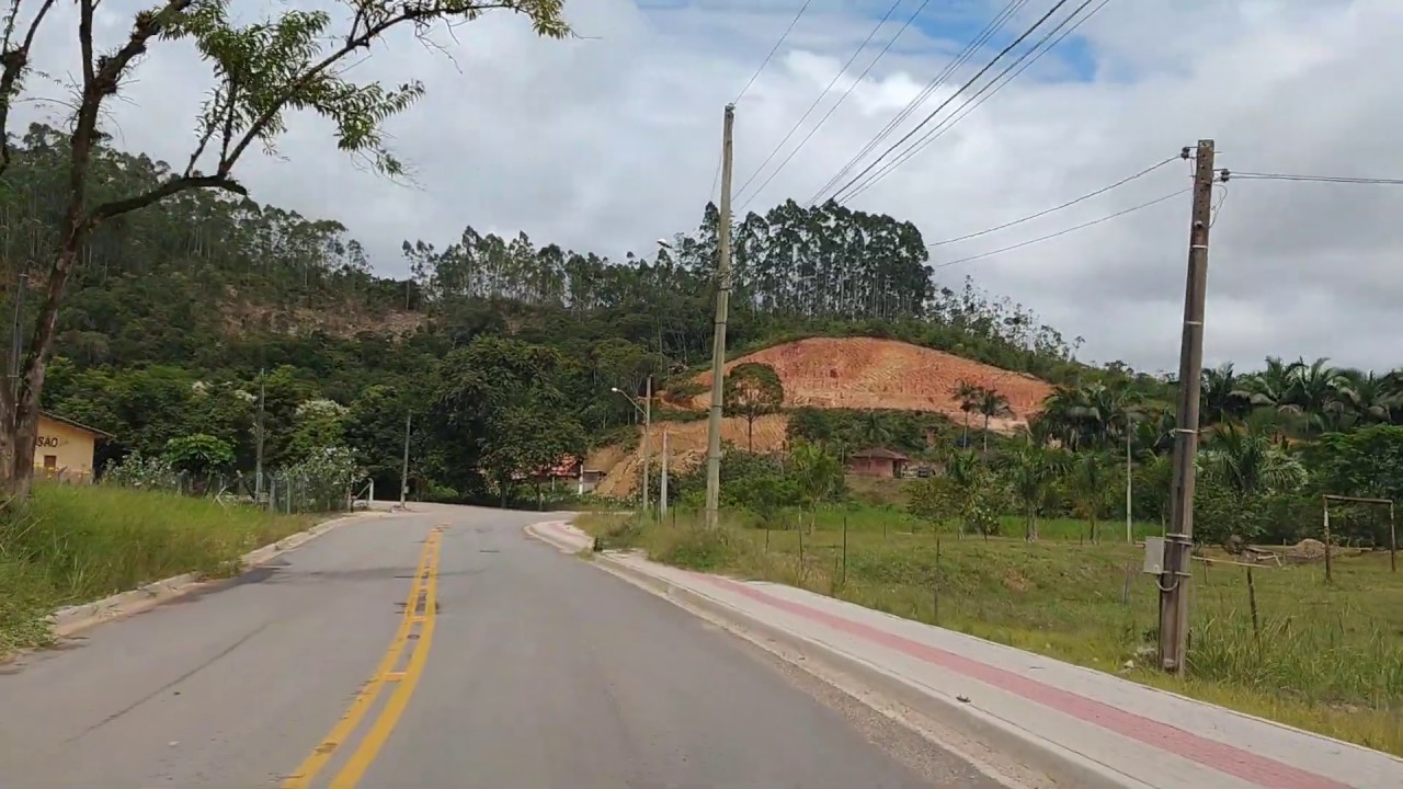 Brusque SC.  Interior.   Limeira. dia 25.02.2020. terça feira