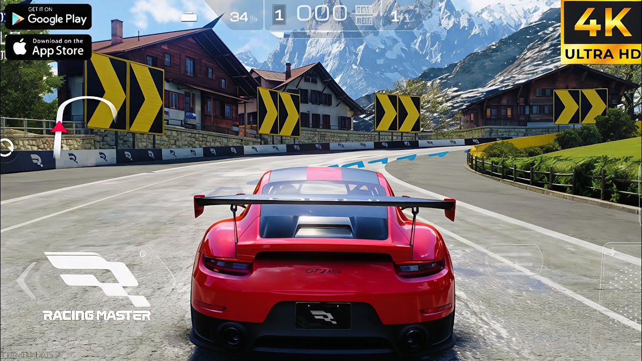 Racing master -porsche 911 gt2Rs-gameplay mobile 