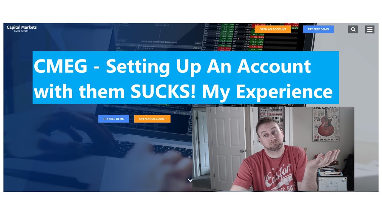 CMEG Account Setup Sucks - How to get around the PDT Rule Day Trading