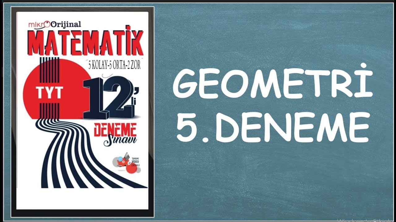 #2024tyt #mikroorijinal #tytdeneme5 #geometrimikro
