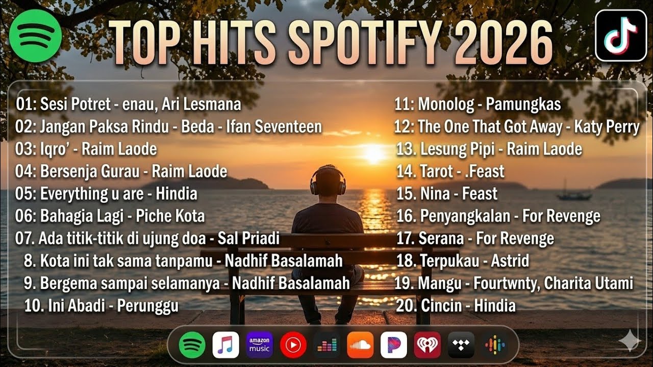 Top Hits Spotify 2026 Terbaru: Lagu Paling Viral di TikTok Saat Ini!