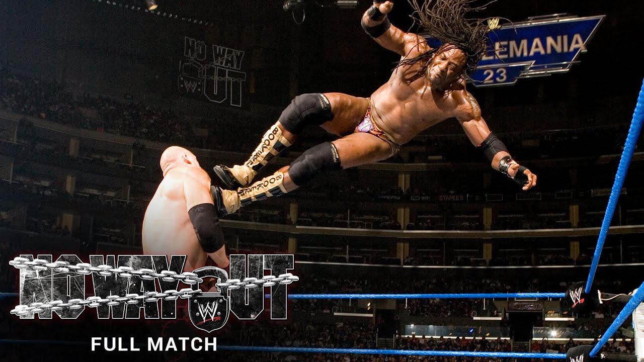 ПОЛНЫЙ МАТЧ — Кейн против Кинга Букера: WWE No Way Out 2007