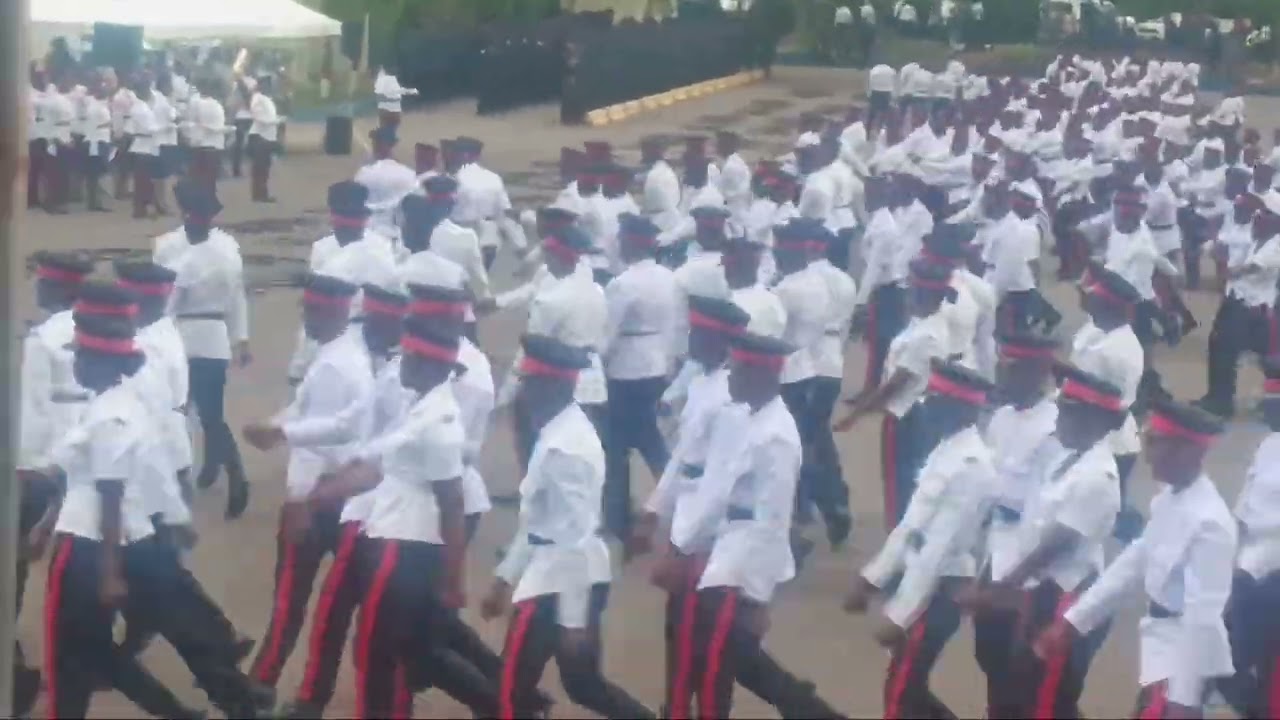 Military Parade.at Jamaica Police Academy 