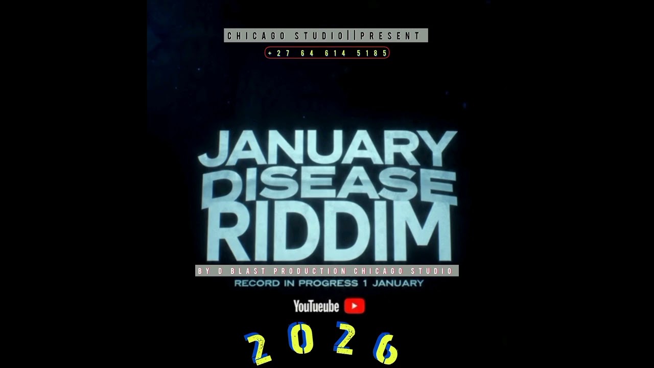 (Free beat) dancehall riddim [January disease Riddim] by D blast production Chicago studio 2026