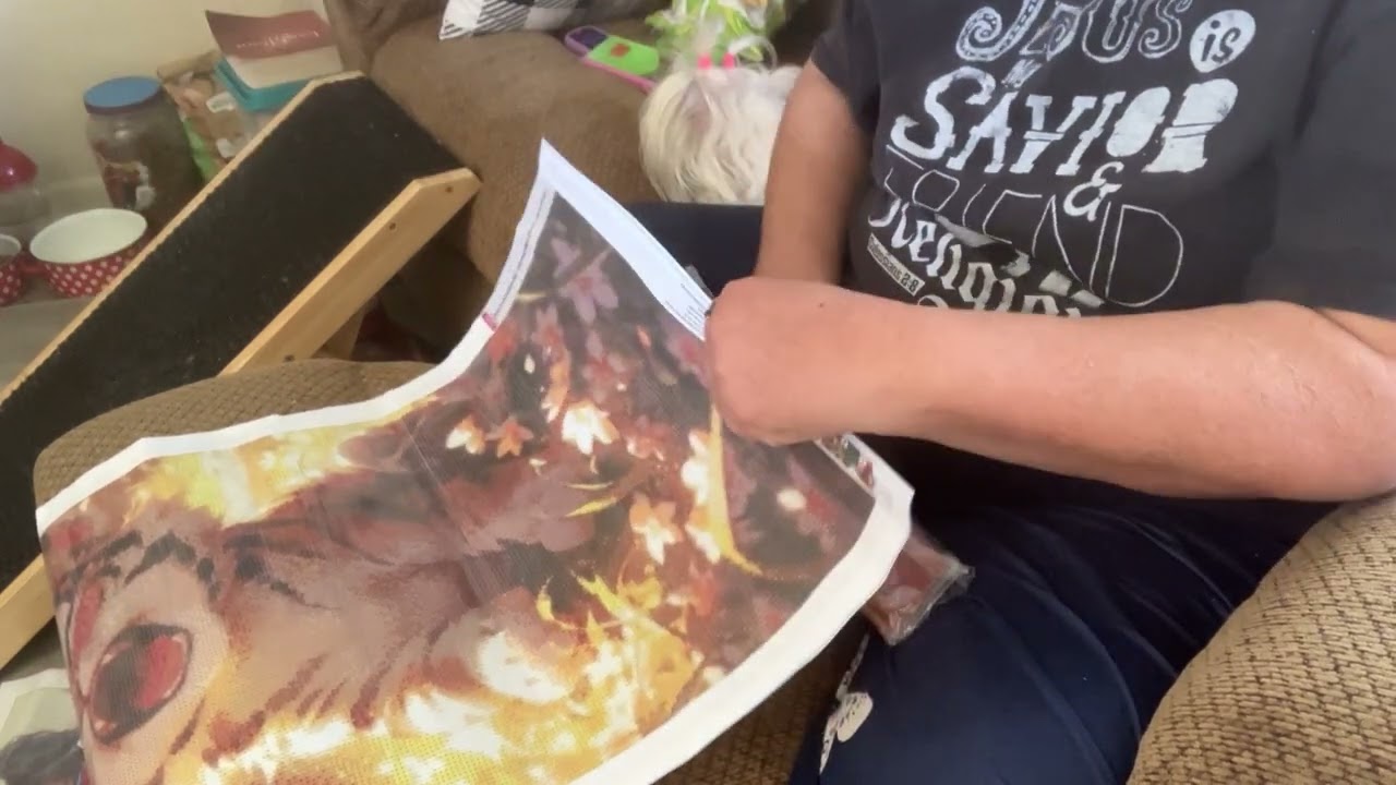 The end of my big temu Diamond painting haul