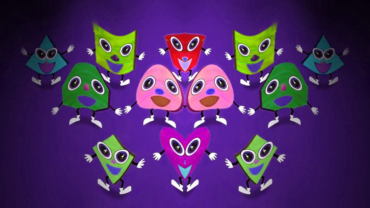 The Shape Songs Are Back Dancing in the Stage | Sponsored By: Klasky Csupo 2001 Effects
