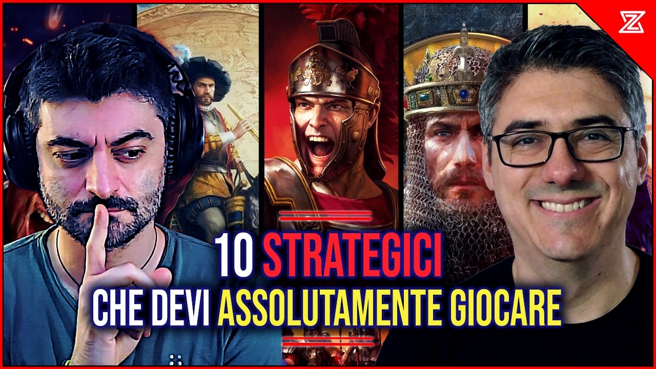 10 VIDEOGIOCHI STRATEGICI che DEVI GIOCARE💥con @andrew-channel