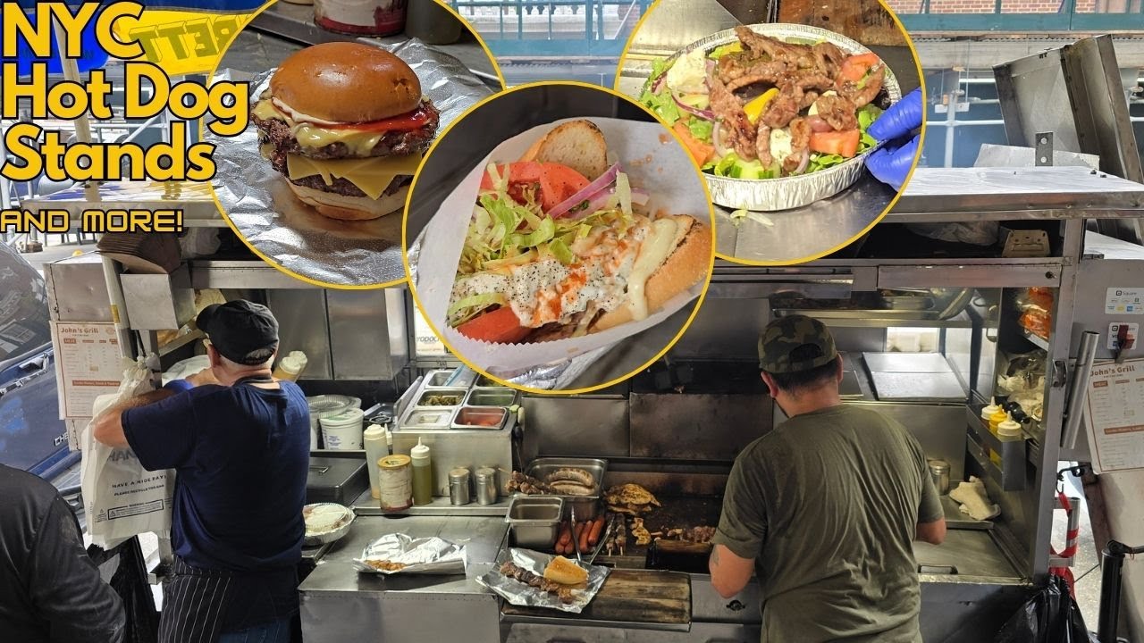Why New Yorkers Will NEVER Stop Eating at John’s Grill | NYC Hot Dog Stands