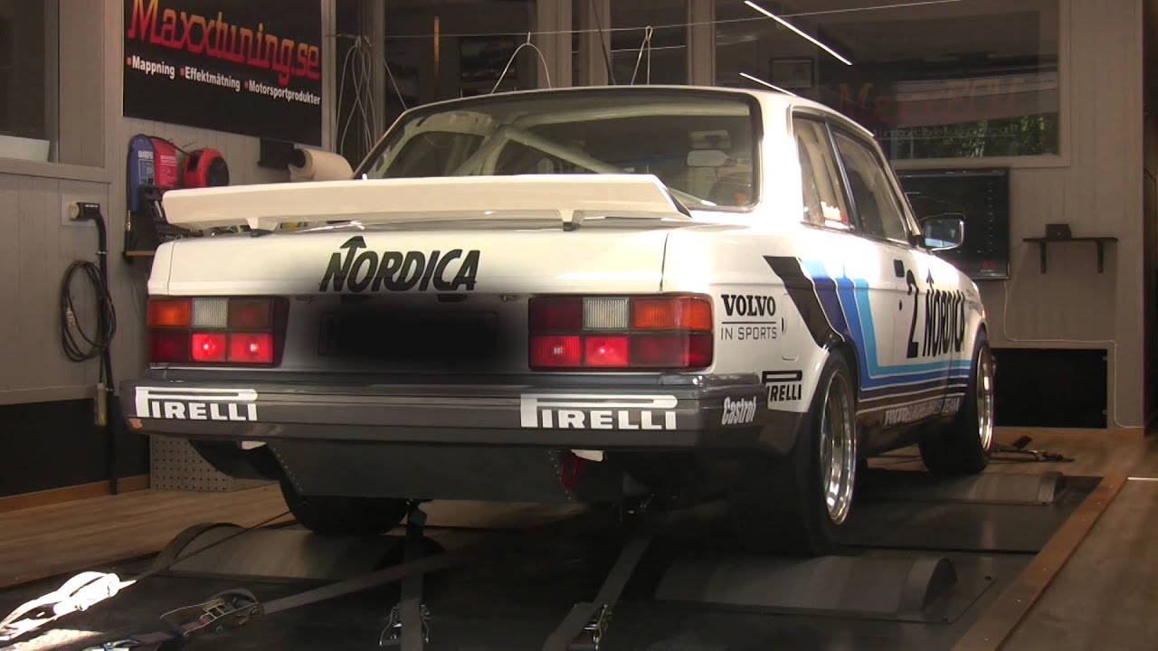 Mappning / Dynotuning MaxxECU - 351WHP Volvo 240 Turbo - Maxxtuning AB