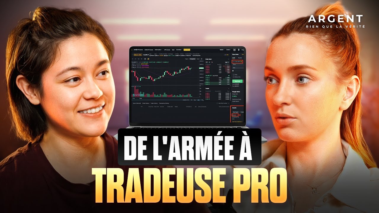 D'ÉTUDIANTE FAUCHÉ à TRADEUSE PRO (en passant par l'armée )