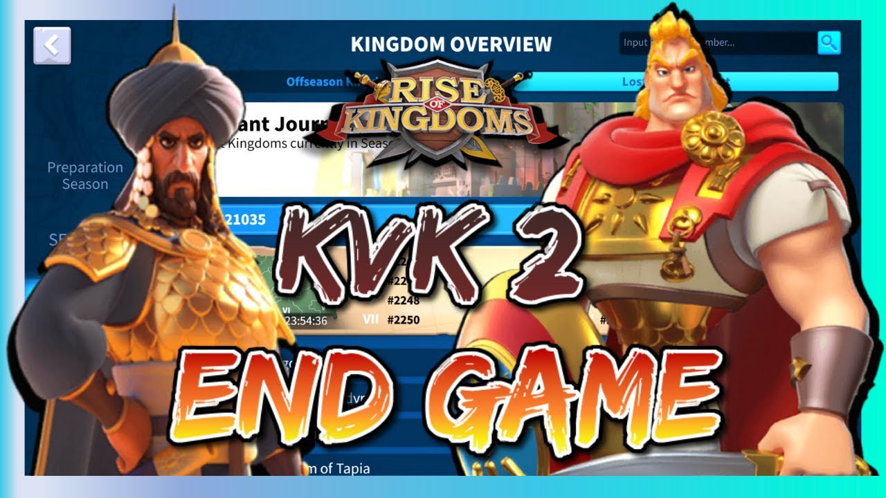 KVK2：Pass5 Endgame - Time to Zero Myself? 🔥 EP3 🔥  Kingdom 2236 - Rise of Kingdoms