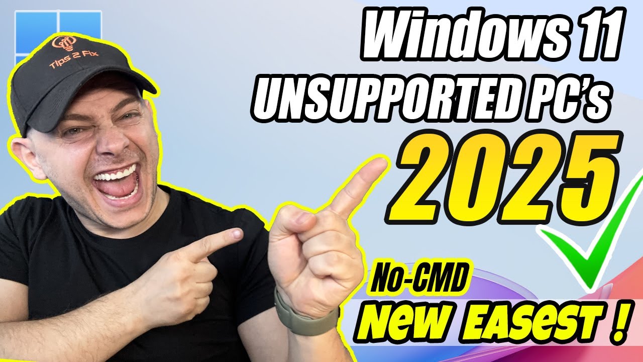 How to Install Windows 11 on Unsupported PC in 2025 (New Easiest Method, No CMD)