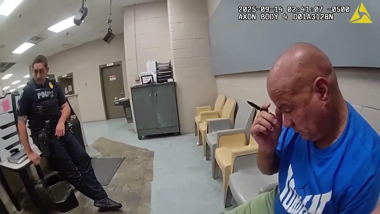 Officer Tommy Norman charged with domestic violence, booked in Pulaski County jail