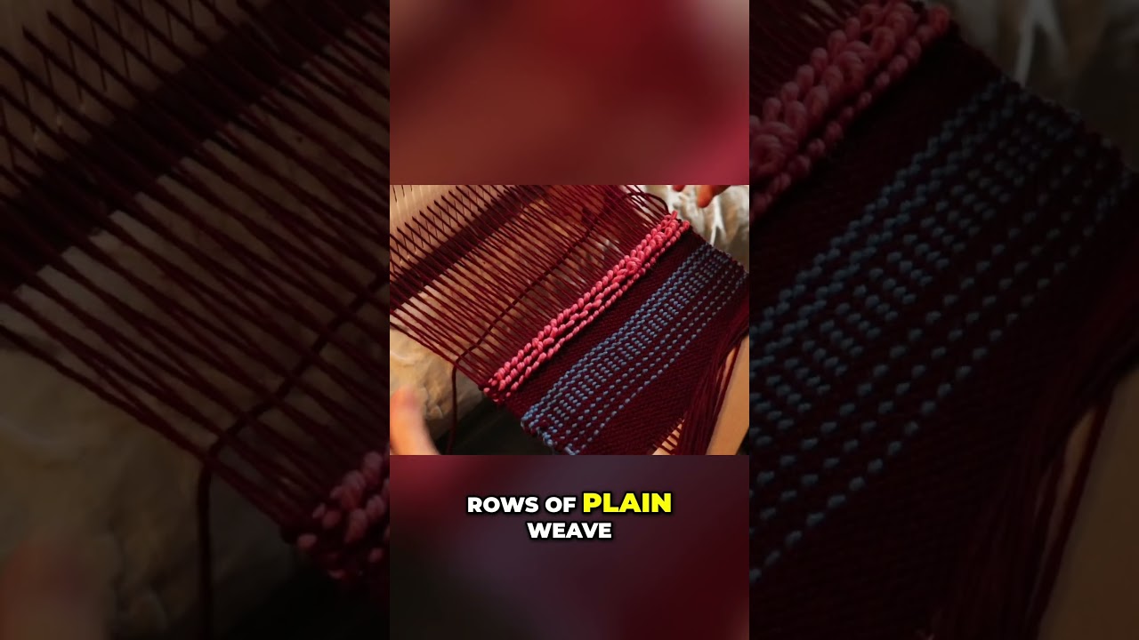 Fluffy Weaving Secrets - Cut Weft for Cute Textured Sections!