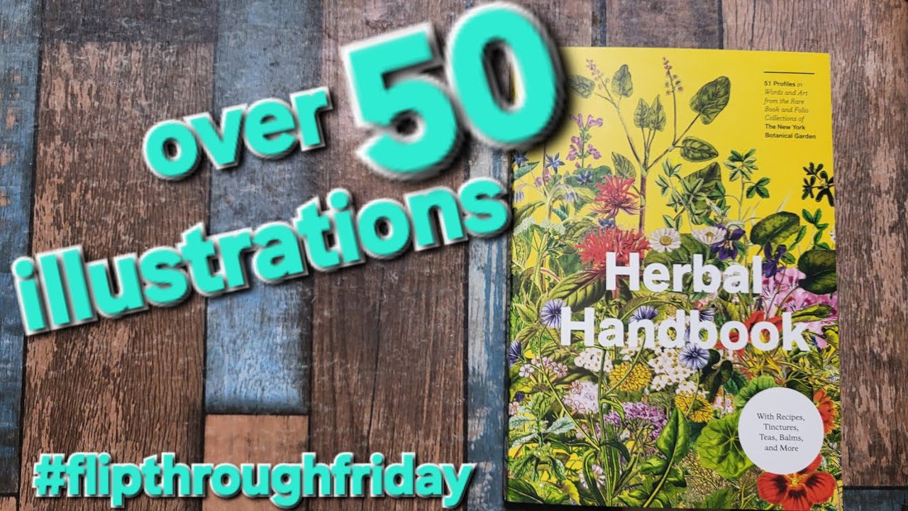#flipthroughfriday Herbal Handbook junk journal ephemera 