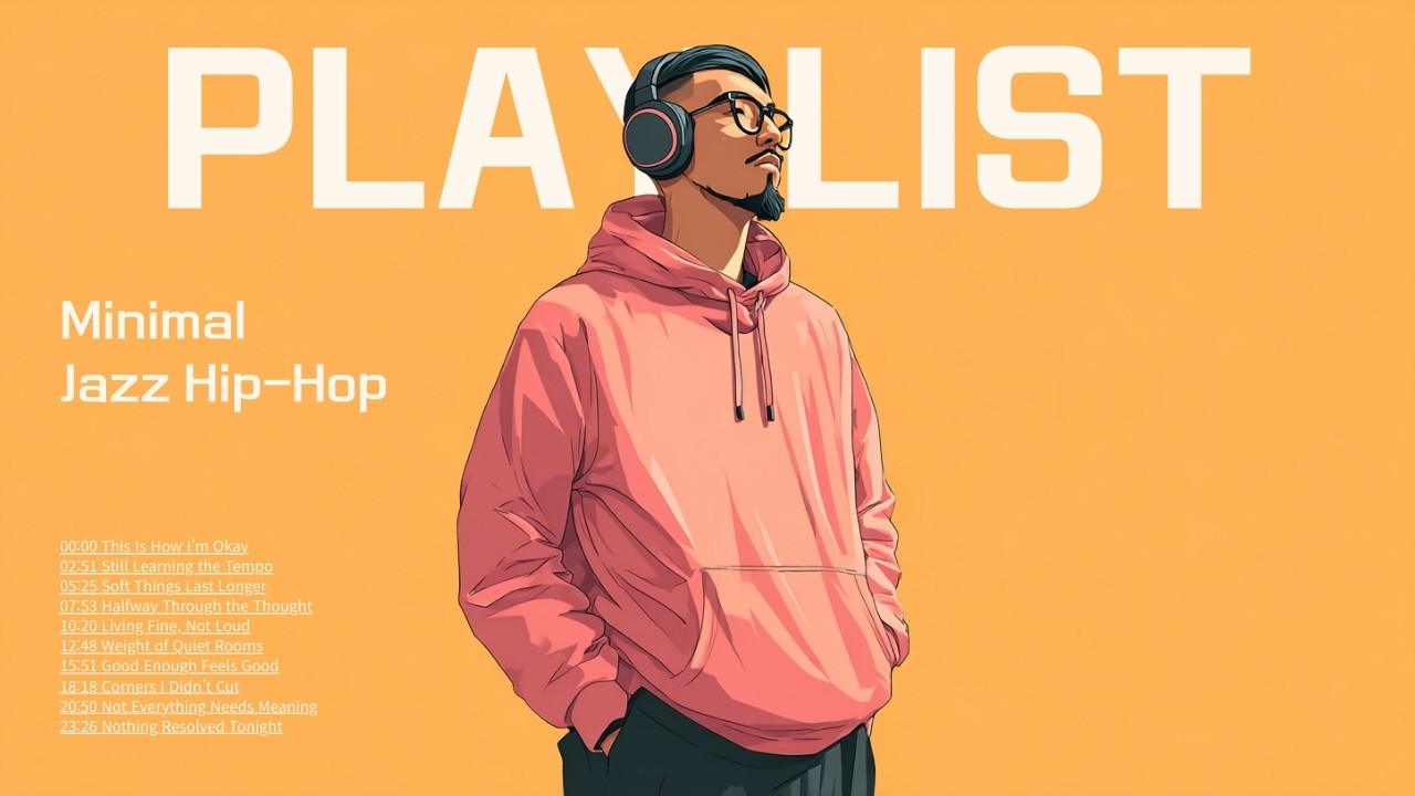 [playlist] 🎧평범하지만 느좋 분위기의 그루브 Minimal Jazz Hip-Hop | Late Night Chill
