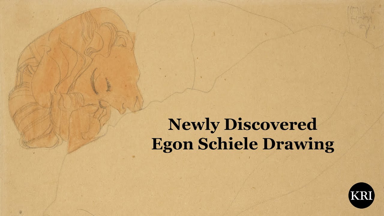 Newly Discovered Egon Schiele Drawing