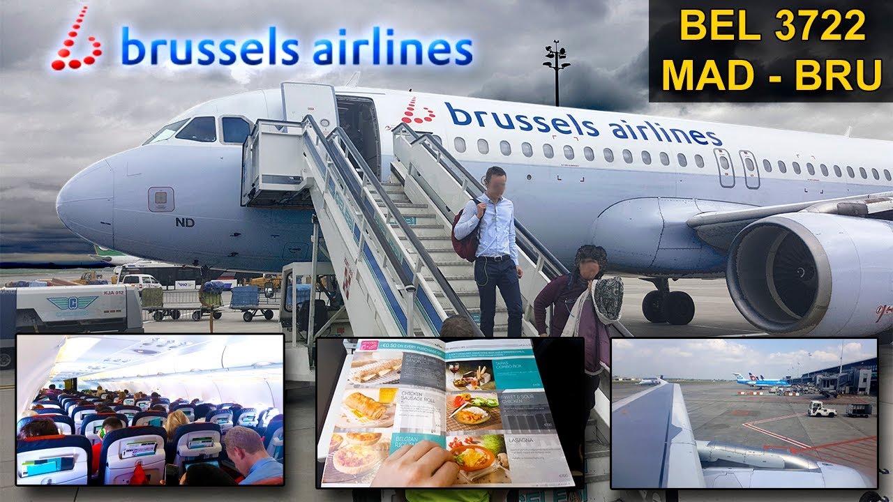 TRIP REPORT | Brussels Airlines | MADRID - BRUSSELS | Airbus A319