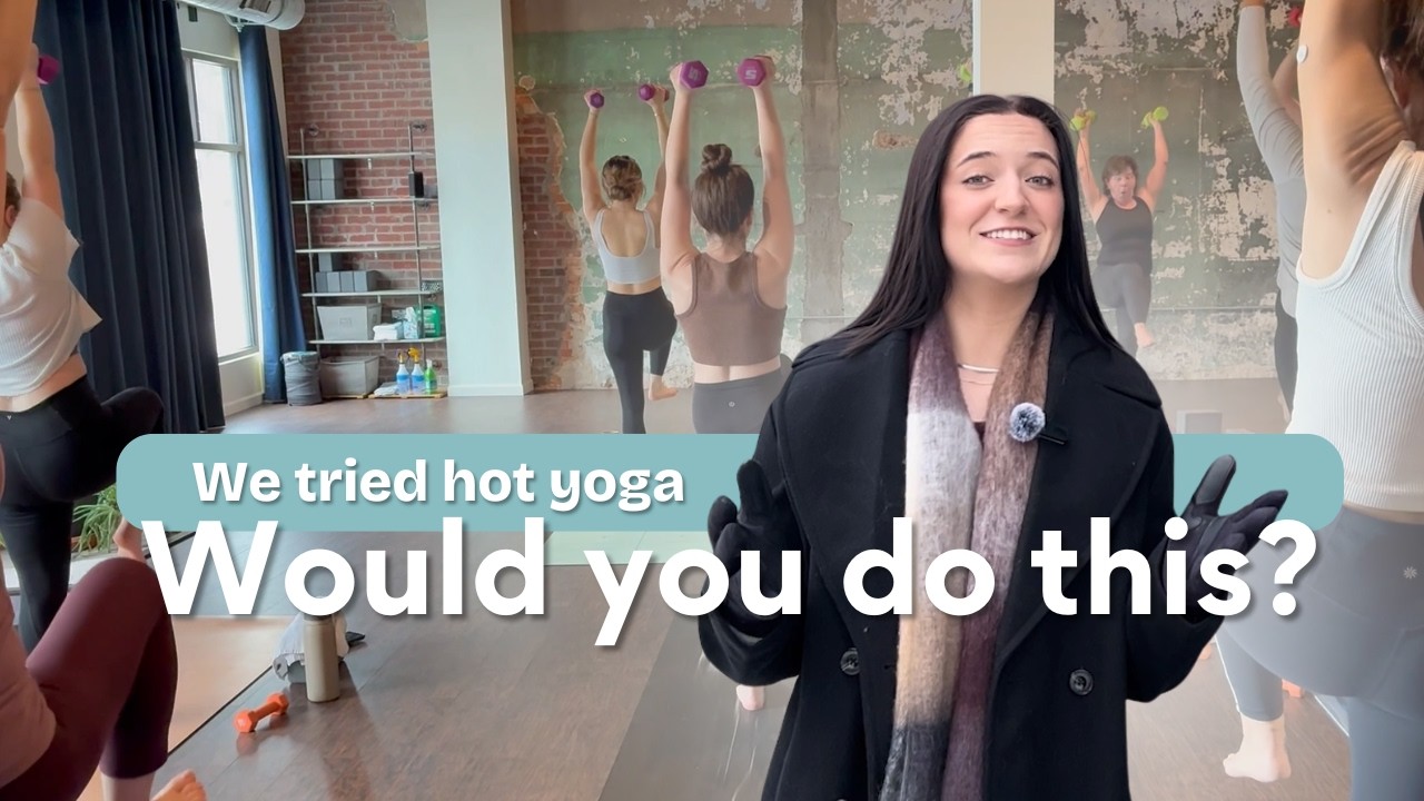 We Tried Hot Yoga in Lafayette 🔥 (Chimney Cakes + Rescue Story)