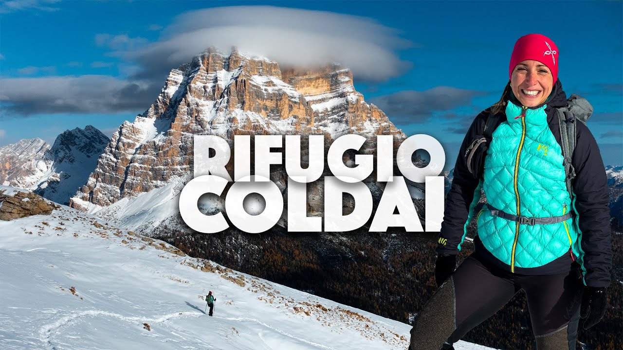 Rifugio Coldai | Dolomiti di Zoldo: son tornate le ciaspole! 😱❄️