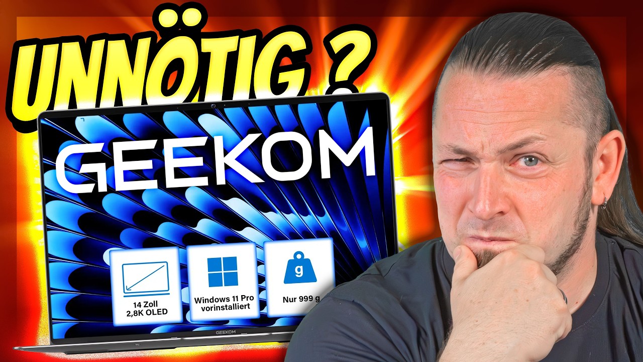 Die bringen jetzt ein Notebook raus?! - GEEKOM GeekBook X14 Pro