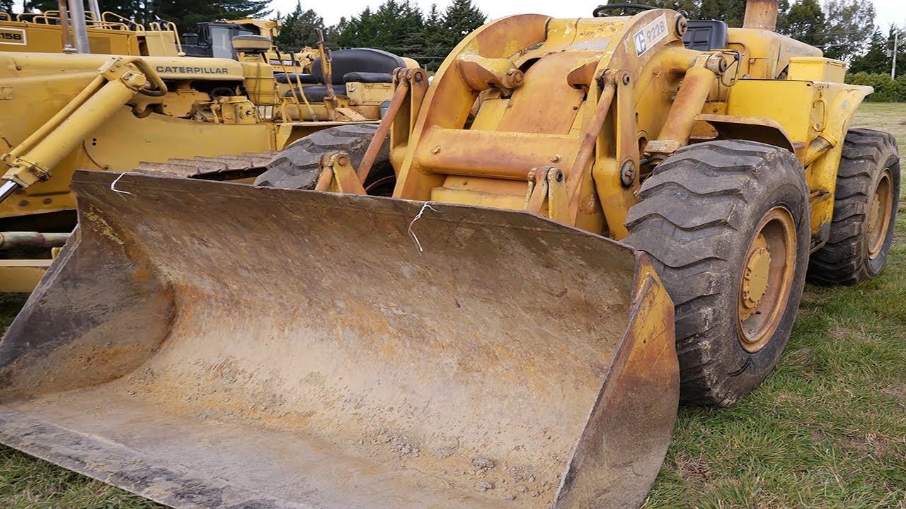 1960s Caterpillar CAT 922B Loader at Wheels at Wanaka 2023
