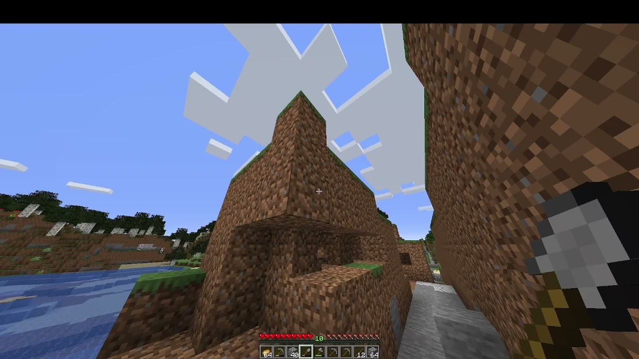 Letgs Build Build Hogwarts Survivl // Folge 001 Gelände Freimachen für Grundriss Teil 1