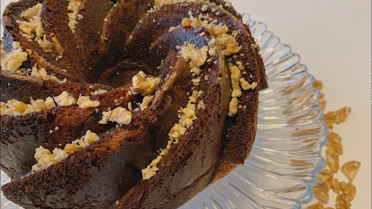 Walnoten cake - Walnutscake - كيك بالجوز - Akkie Home